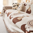 Decorative Throw Blankets for Couch Reversible Chenille Furniture Throw Covers for Sectional Sofa