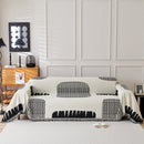 Soft Cozy Chenille Sofa Throw Blanket and Sectional Seat Covers, Scratch Resistant Sofa Couch Covers