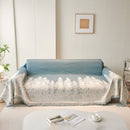 Chenille Grove Sofa Cover Blanket Furniture Protector, Couch Protector Sofa Throw Cover for Couches