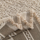 Textured Woven Furniture Protector for Couch, Rustic Farmhouse Sofa Throw Blanket