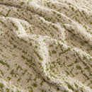 Textured Woven Furniture Protector for Couch, Rustic Farmhouse Sofa Throw Blanket