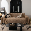 Plush Jacquard Blankets for The Sofa Soft Slipcover Sectional Cover Throws for Sofas
