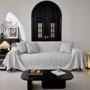 Houndstooth Non Slip Sofa Covers for Sofas Luxury Extra Large Blanket to Cover Couch