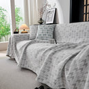 Houndstooth Non Slip Sofa Covers for Sofas Luxury Extra Large Blanket to Cover Couch