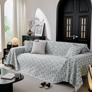 Houndstooth Non Slip Sofa Covers for Sofas Luxury Extra Large Blanket to Cover Couch