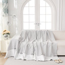 Cool Summer Blanket for Couches Soft Comfy Lightweight Cooling Sofa Blankets Cover