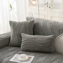 Winter Thickened Non-slip Blanket, Three-Dimensional Embossed Cotton Velvet Sofa Cover