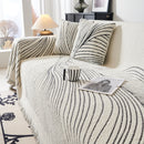 Cozy Striped Sofa Throw Blanket L Shaped Sectional Couch Covers Luxury Throws for Sofas