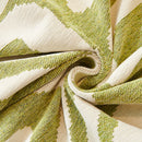 Chenille Geometric Sofa Throw Blanket, Boho Washable Furniture Throw Covers for Sofa