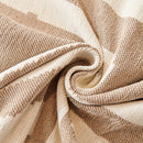Chenille Geometric Sofa Throw Blanket, Boho Washable Furniture Throw Covers for Sofa