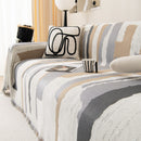Colorful Chenille Sofa Throw Cover, Fashionable Soft Washable Couch Protector, Sectional Sofa Covers