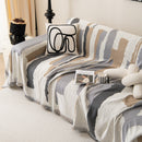 Colorful Chenille Sofa Throw Cover, Fashionable Soft Washable Couch Protector, Sectional Sofa Covers