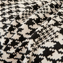 Chenille Houndstooth Couch Cover, Chaise Lounge Blanket Cover, Sectional Couch Scratch Protector