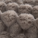 Thick Plush Faux Fur Couch Cover Blanket Warm Fuzzy Blanket Couch Protector for Winter