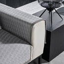 Geometric 3D Sofa Cover, Non-Slip Couch Protector for Seat, Backrest & Armrest