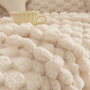 Thick Plush Faux Fur Couch Cover Blanket Warm Fuzzy Blanket Couch Protector for Winter