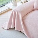 Thick Sherpa Fleece Sofa Protector Cover Stylish Durable Slipcovers for Couches and Chairs