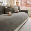 Chenille Sofa Cover Pet Mat, Non-Slip Couch Protector for Sectional & L-Shaped Sofas