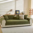 Chenille Sofa Cover Pet Mat, Non-Slip Couch Protector for Sectional & L-Shaped Sofas
