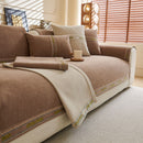 Chenille Sofa Cover Pet Mat, Non-Slip Couch Protector for Sectional & L-Shaped Sofas