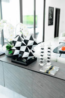 Candy Bowl | Clear with Stripe