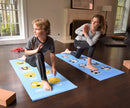 Kid's Sticky Yoga Mat with Fun Designs - Durable, Eco-Friendly