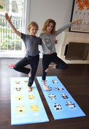 Kid's Sticky Yoga Mat with Fun Designs - Durable, Eco-Friendly