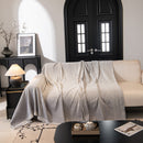 Modern Textured Sofa Cover Blanket, Tightly Woven Pet Sofa Throw for Sectional Couches