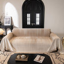 Modern Textured Sofa Cover Blanket, Tightly Woven Pet Sofa Throw for Sectional Couches