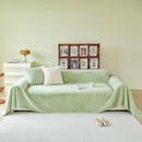 Faux Fur Smooth Plush Comfy Couch Covers, Soft Thicked Durable Blankets and Throws for Sofas