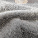 Faux Mink Velvet Luxury Fluffy Sofa Cushion, Winter Warm Thick Plush Non-slip Sofa Covers