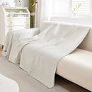 Summer Cool Dotted Cat Scratch Resistant Sofa Cover Blanket, Luxury Large Blanket Covers for Couch