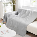 Summer Cool Dotted Cat Scratch Resistant Sofa Cover Blanket, Luxury Large Blanket Covers for Couch