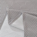Cooling Scratch Proof Large Sofa Throw Cover, Geometric Texture Couch Protector