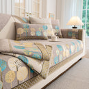 Sofa Cover for Couch, Non-Slip Sectional Couch Cover with Woven Tree Pattern