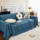 Teddy Throw Blanket and Stylish Slipcover for Couch, Waterproof Sofa Cover for Pets