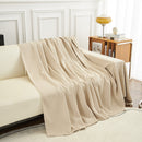 Teddy Throw Blanket and Stylish Slipcover for Couch, Waterproof Sofa Cover for Pets