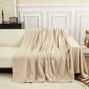 Teddy Throw Blanket and Stylish Slipcover for Couch, Waterproof Sofa Cover for Pets