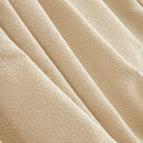 Teddy Throw Blanket and Stylish Slipcover for Couch, Waterproof Sofa Cover for Pets