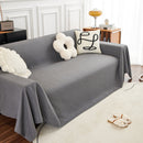 Teddy Throw Blanket and Stylish Slipcover for Couch, Waterproof Sofa Cover for Pets