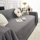 Teddy Throw Blanket and Stylish Slipcover for Couch, Waterproof Sofa Cover for Pets