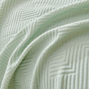 Cooling Scratch Proof Large Sofa Throw Cover, Geometric Texture Couch Protector