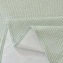 Cooling Scratch Proof Large Sofa Throw Cover, Geometric Texture Couch Protector