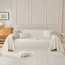 Cooling Scratch Proof Large Sofa Throw Cover, Geometric Texture Couch Protector