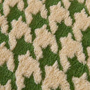 Winter Thickened Sherpa Fleece Houndstooth Sofa Cushion, Non-slip Sofa Cover with Plush
