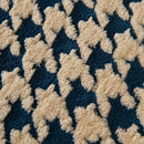 Winter Thickened Sherpa Fleece Houndstooth Sofa Cushion, Non-slip Sofa Cover with Plush