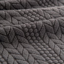 High Stretch Wheat Ear Embossed Textured Couch Slipcover, Water Repellent Sofa Cover