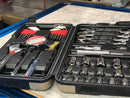 101 Piece Mechanic Tool Set for Vehicle and Home Maintenance, Roadside Emergencies. SAE and Metric Tool Set for Car, Boat, RV, Bikes - DT0006