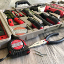 161 Piece Household Tool Kit with Convenient 3.6 Volt Lithium Ion Cordless Screwdriver - DT0739