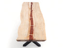 Z-98" Inch  Tama Living Edge Dining Table 1